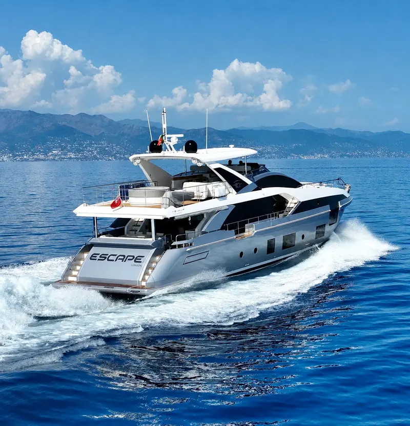 ESCAPE aft quarter at speed